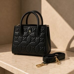 Quilted Floral Handbag